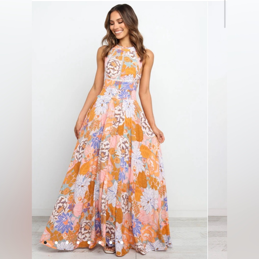 NEWELL DRESS - ORANGE
